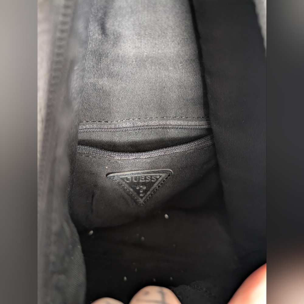 Guess Black Leather Backpack - image 3